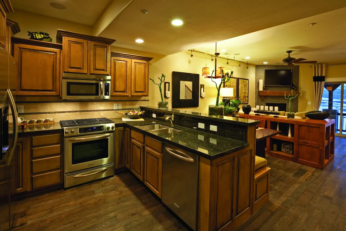 Main-level kitchen